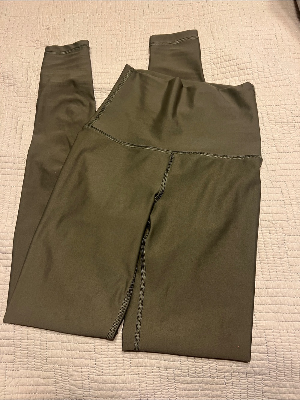 Offline by Aerie High-Waist Olive Green Workout Leggings